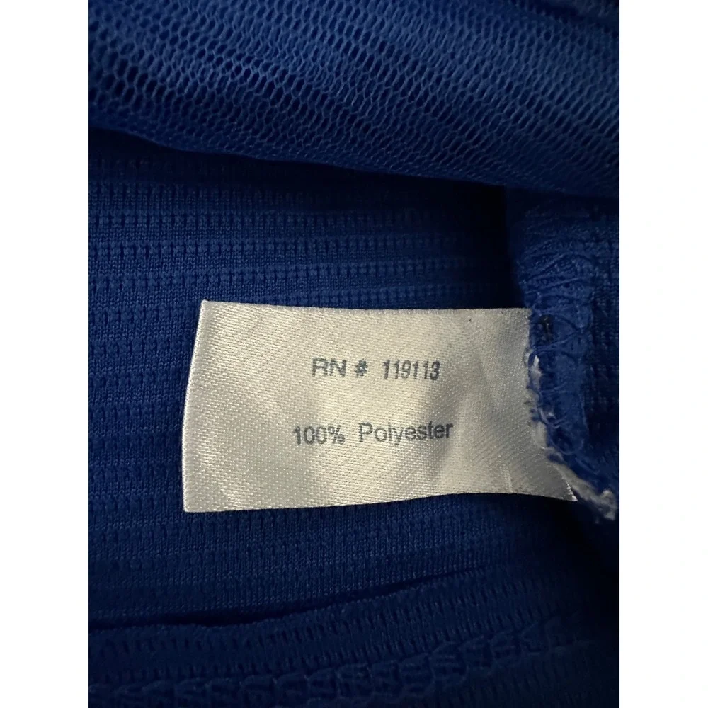 Cuffy's Mens XL Pullover Blue Quarter Zip Cape Cod Performance